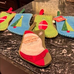 Festive Christmas Stockings Set